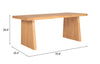 Nimone Dining Table Natural