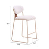 Meadow Counter Stool Cloud White — Set of 4