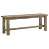 Cardova - 51" Solid Wood Dining Bench - Vineyard Oak