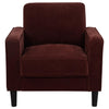 Ruth - Upholstered Track Arm Accent Chair