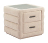 Soffice - Nightstand - Beige
