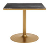 Caliza Dining Table Black & Gold