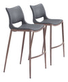 Ace - Bar Chair (Set of 2) - Walnut Legs