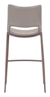 Ace Barstool (Set of 2) Brown & Walnut — Set of 2
