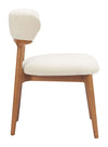 Cedar - Dining Chair (Set of 2) - White & Walnut
