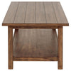 Payne - Wood Coffee Table with Shelf