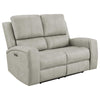 Brickston - Triple Power Reclining Loveseat