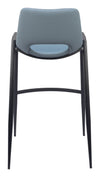 Desi Barstool Azure Gray — Set of 2