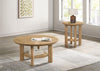 Ottowa - Round Wood Coffee Table Set