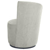 Nueva - Upholstered Swivel Chair Curved Backrest