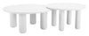 Ola Coffee Table Set (2-Piece) White
