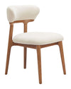 Cedar - Dining Chair (Set of 2) - White & Walnut
