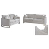 Corliss - Upholstered Arched Arm Sofa Set