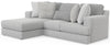 Logan - Upholstered Sectional With Comfort Coil Seating And Accent Pillows Included