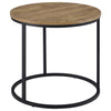 Lainey - Round Occasional Side End Table - Mango
