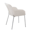 Daniella - Dining Chair - Chrome Metal (Set of 2)