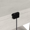 Avalanche - End Table With USB - Antique White