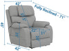 Dreamtime - Power Headrest Power Lay Flat Recliner With CR3 Heat/Massage/Zero Gravity