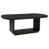 Leandro - 78" Extension Dining Room Table - Burnished Black