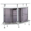 Gideon - Curved Glass Top Home Cabinet