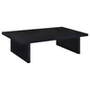 Max - Rectangular Engineered Laminate Coffee Table - Black
