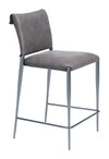 Freesia Counter Stool Charcoal Gray — Set of 2