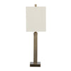 Royce - 26" Metal Table Lamp (Set of 2) - Antique Brass And White Linen