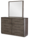 Horizons - 6 Drawers Dresser - Deep Sable