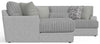 Titan - Sectional With Comfort Coil Seating And Accent Pillows Included