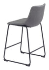 Smart Counter Stool Charcoal — Set of 2