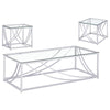 Lille - Glass Top Coffee And End Table Set