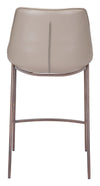 Magnus Counter Stool (Set of 2) Brown & Walnut — Set of 2