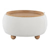 Tray - Pouf Storage Ottoman