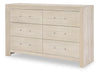 Horizons - 6 Drawers Dresser - Soft Taupe