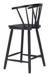 Stenger Counter Stool Black — Set of 2