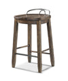 Trisha Yearwood Home - Cowboy Stool (Set of 2) - Coffee