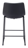 Smart Counter Stool Black — Set of 2