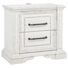 Mckinney - 2-Drawer Nightstand With Dual USB - Vintage White