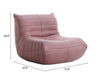 Monterey Accent Chair Red