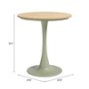 Oswego Bistro Table Green