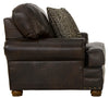Roberto - Leather Chair - Cocoa