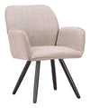 Sieve Swivel Dining Chair Beige — Set of 2