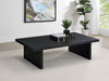 Max - Rectangular Engineered Laminate Coffee Table - Black