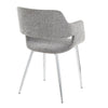 Margarite - Dining / Accent Chair - Chrome Metal (Set of 2)