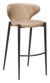 Lino Barstool Taupe — Set of 2