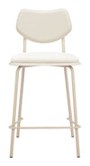 Zeal Counter Stool Light Gray & Beige — Set of 4