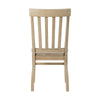 Lakeview - Slat Back Side Chair (Set of 2) - Natural Finish