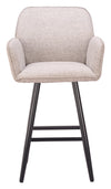 Sieve Swivel Barstool Beige