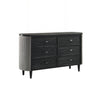 Skyline - 6 Drawer Dresser - Onyx