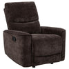 Navarro - Chenille Upholstered Glider Recliner